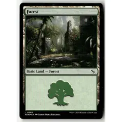 MTG Forest (0286) Murders at Karlov Manor Regular NM - Image 1