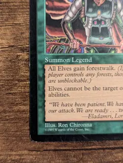 Wizards of the Coast Eladamri, Lord of Leaves Tempest Rare Regular Ron Chironna… - Image 4
