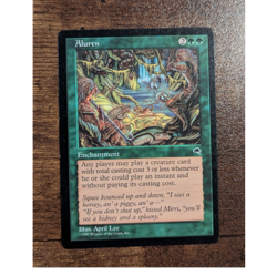 Wizards of the Coast Aluren Tempest Rare Regular Enchantment #213 April Lee EN - Image 1