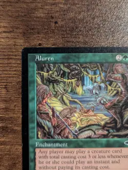 Wizards of the Coast Aluren Tempest Rare Regular Enchantment #213 April Lee EN - Image 2