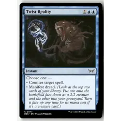 MTG Twist Reality Duskmourn: House of Horror Regular NM - Image 1