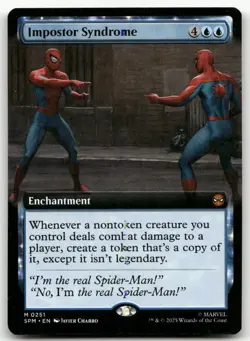 Impostor Syndrome (Extended Art) #251 (NM) Spider-Man SPM Magic MTG - Image 1