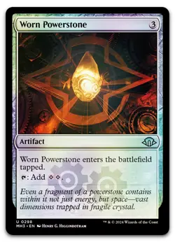 Worn Powerstone #298 (Foil) (NM) Modern Horizons 3 MH3 Magic MTG - Image 1