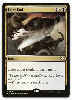 Utter End #341 (NM) March of the Machine MOC Magic MTG - Image 1