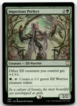 Imperious Perfect #64 (NM) Kaldheim KHC Magic MTG - Image 1