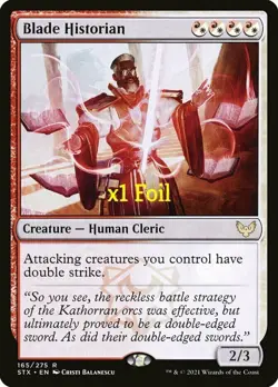 Blade Historian (STX 165) Near Mint Foil - Image 1