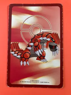 Trapinch pokemon Playing Poker Card Groudon Nintendo Japanese Very Rare - Image 5
