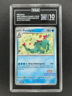 Feraligatr 213 Illustration Contest Pokemon SVP Promo 2025 TAG 10 🔥🔥🔥 - Image 1