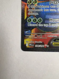 Mega Heracross ex 108/094 Ultra Rare Phantasmal Flames Pokemon NM/M - Image 2