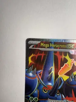 Mega Heracross ex 108/094 Ultra Rare Phantasmal Flames Pokemon NM/M - Image 5