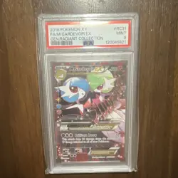 Pokemon M Gardevoir EX RC31 Generations Radiant Collection Holo PSA 9 210 HP - Image 1
