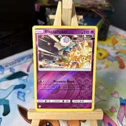 Blacephalon 104/236 Holo Rare Cosmic Eclipse Pokemon Reverse Holo Near Mint - Image 1