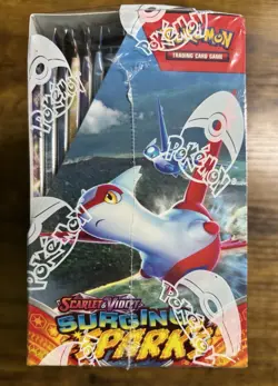 Pokemon TCG: Scarlet & Violet Surging Sparks Booster Box 36 Packs Factory Sealed - Image 2