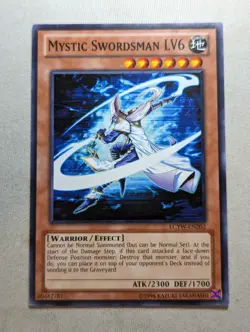Mystic Swordsman LV6 LCYW-EN202 Common Yu-Gi-Oh Card - Image 1
