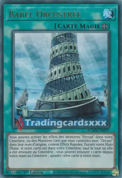 Yu-Gi-Oh! Babel Orcustree : UR BLMM-FR097 - Image 1