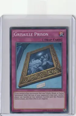 Yugioh FUEN-EN059 Grisaille Prison – Super Rare Unlimited Edition - Image 1