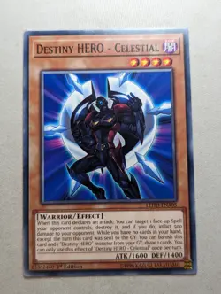 Destiny HERO - Celestial - LEHD-ENA05 - Yu-Gi-Oh Card 1st Edition - Image 1