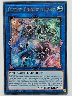 YuGiOh - BLZD-EN050 Charmer Quartet in Bloom - Ultra Rare - Image 1