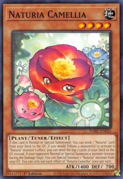 Naturia Camellia DABL-EN021 1st ED Yu-Gi-Oh! - Image 1