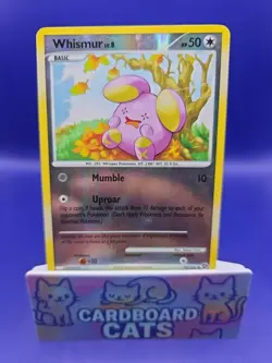 2008 Diamond & Pearl - Great Encounters Whismur Reverse Holo 94/106 Pokemon Card - Image 1