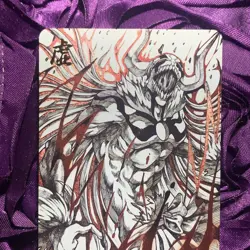 Ichigo Kurosaki Villain BLEACH ICE Goddess Anime Waifu ACG Girl Holo Card - Image 2