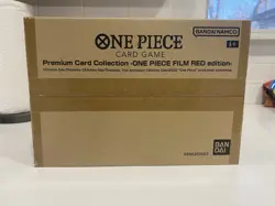 English Premium Bandai One Piece Card Game Film RED Collection SEALED - Image 2