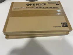 English Premium Bandai One Piece Card Game Film RED Collection SEALED - Image 3