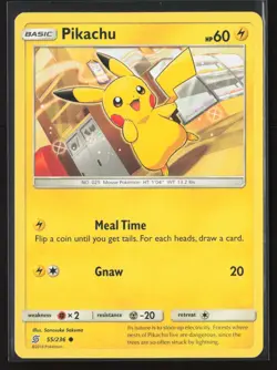Pikachu 55/236 Common Unified Minds Pokemon Near Mint - Image 1