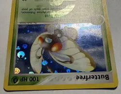 Pokemon Butterfree Reverse Holo Rare EX FireRed & LeafGreen 2/112 2004 Near Mint - Image 3