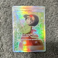 Erika's Hospitality 174/181 Ultra Rare Holo Full Art Team Up EN 2019 - Image 1