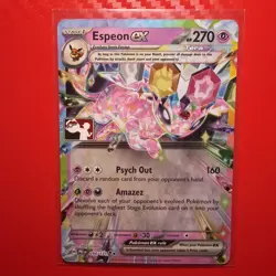 Pokemon TCG - Espeon ex 034/131 Play Stamped Prize Pack Series 7 Holo - Image 1