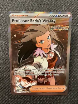 Pokemon Professor Sada's Vitality 239/182 Paradox Rift Ultra Rare Holo NM - Image 3