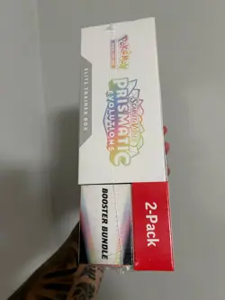 Pokemon Prismatic Evolutions Elite trainer Box & Booster Bundle 2 Pack Costco - Image 3