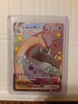 Pokemon Lapras VMAX SV111/SV122 Shining Fates SHINY HOLO RARE - Image 2