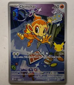 Chimar 041 First Partner Black Star Promo Illustration Rare Pokemon TCG MINT - Image 1