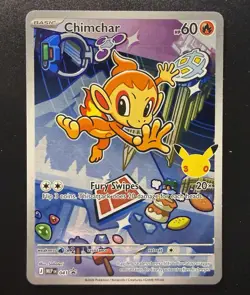 Chimar 041 First Partner Black Star Promo Illustration Rare Pokemon TCG MINT - Image 2