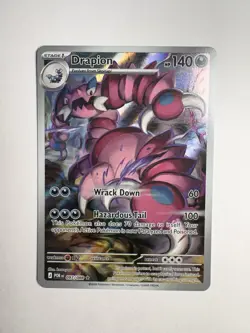 Pokemon TCG Perfect Order Drapoin 097/88 Illustration Rare NM - Image 1