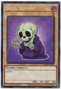 Skull Servant BLMM-EN002 Secret Rare NM Yu-Gi-Oh! TCG - Image 1
