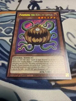Yugioh Pumpking the King of Ghosts Secret Rare MZMU-EN061 Near Mint - Image 1