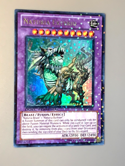 yugioh Naturia Exterio DT04-EN085 Ultra Parallel Rare Near Mint - Image 1