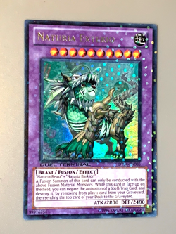 yugioh Naturia Exterio DT04-EN085 Ultra Parallel Rare Near Mint - Image 2
