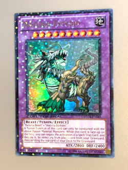 yugioh Naturia Exterio DT04-EN085 Ultra Parallel Rare Near Mint - Image 3