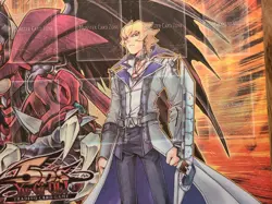 Yu-Gi-Oh 2009 Jack Atlas Win-A-Mat Playmat Red Dragon Archfiend - Image 2
