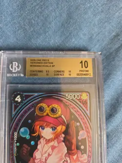 2026 One Piece Heroines Edition #EB03042 Koala SP Beckett BGS 10 Pristine - Image 3