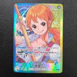 IN STOCK One Piece Japanese Nami L OP11-041 Parallel A Fist of Divine Speed NM - Image 1