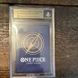 Monkey.D.Luffy P-055 Promo Holo Attendance Giveaway 2026 One Piece BGS 10 - Image 2