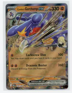 Pokemon TCG - Cynthia's Garchomp ex 104/182 - Destined Rivals - Ultra Rare - Image 1