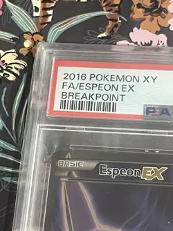 Pokemon Espeon EX Breakpoint Ultra Rare 117/122 PSA 9 - Image 2