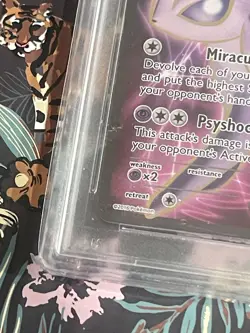 Pokemon Espeon EX Breakpoint Ultra Rare 117/122 PSA 9 - Image 5
