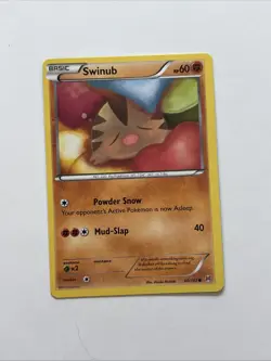 Swinub 80/162 XY Breakthrough Pokemon NM - Image 1